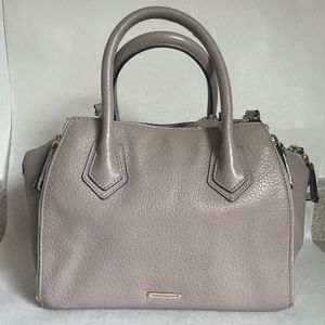 Rebecca Minkoff Large Grey Perry Satchel